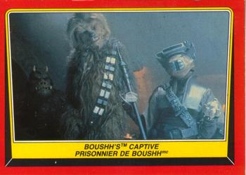 1983 O-Pee-Chee Star Wars: Return of the Jedi #24 Boushh's Captive Front