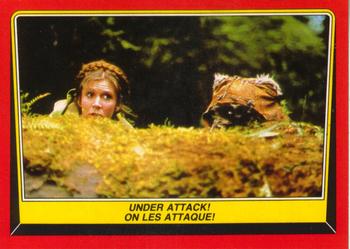 1983 O-Pee-Chee Star Wars: Return of the Jedi #74 Under Attack! Front