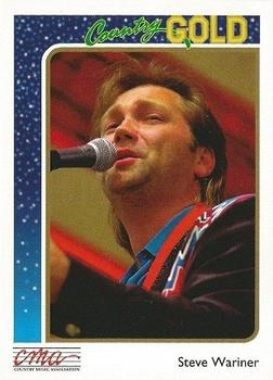 1992 Sterling Country Gold #19 Steve Wariner Front