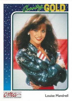 1992 Sterling Country Gold #82 Louise Mandrell Front