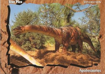 1992 Star Pics Dinamation Dino #34 Apatosaurus Front