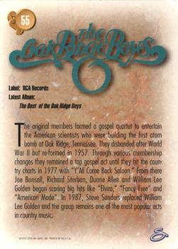 1993 Sterling Country Gold 2 #55 The Oak Ridge Boys Back