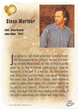 1993 Sterling Country Gold 2 #60 Steve Wariner Back