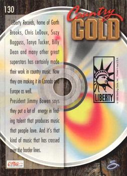 1993 Sterling Country Gold 2 #130 Liberty Records Back