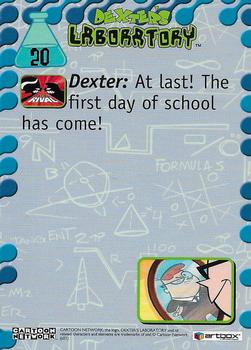 2001 ArtBox Dexter's Laboratory #20 First day of school Back
