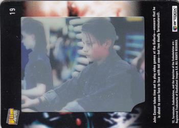 2003 ArtBox Terminator 2 FilmCardz #19 John Connor at the Galleria Back