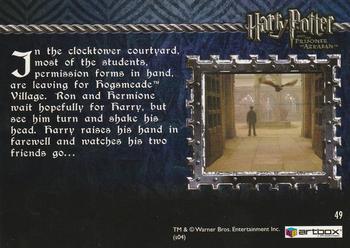 2004 ArtBox Harry Potter and the Prisoner of Azkaban #49 A Goodbye to His Friends Back