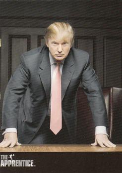 2005 Comic Images The Apprentice #1 Donald J. Trump Front
