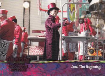 2005 ArtBox Charlie and the Chocolate Factory #25 Just The Beginning... Front