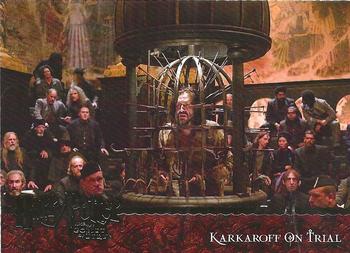 2005 ArtBox Harry Potter and the Goblet of Fire #73 Karkaroff On Trial Front