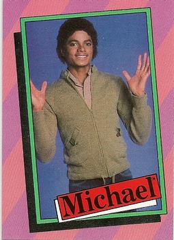 1984 Topps Michael Jackson #18 Michael Jackson's 