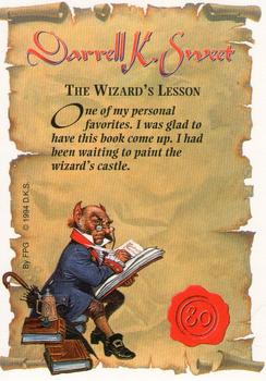 1994 FPG Darrell K. Sweet #80 The Wizard's Lesson Back
