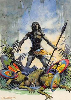 1995 FPG Art Suydam #20 Tarzan: the Lost Adventure #3 Front