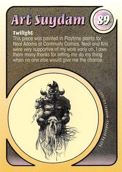 1995 FPG Art Suydam #89 Twilight Back