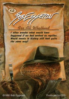 1995 FPG Bob Eggleton #12 For All Whatkind Back