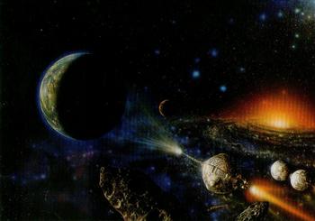 1995 FPG Bob Eggleton #23 Anvil of Stars Front