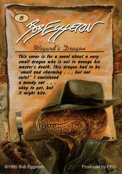 1995 FPG Bob Eggleton #5 Wizard's Dragon Back