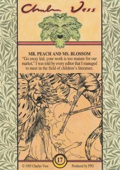 1995 FPG Charles Vess #17 Mr. Peach and Ms. Blossom Back