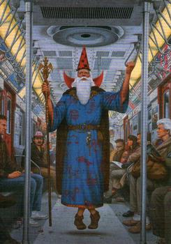 1995 FPG David Mattingly #1 The Subway Wizard Front