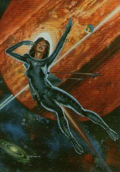 1995 FPG David Mattingly #49 Space Lady Front