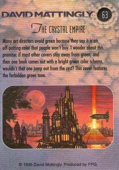 1995 FPG David Mattingly #63 The Crystal Empire Back