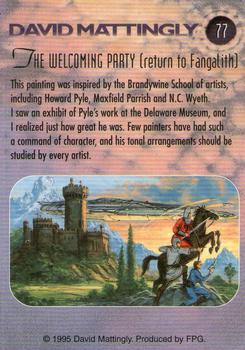 1995 FPG David Mattingly #77 The Welcoming Party [return to Fangalith] Back