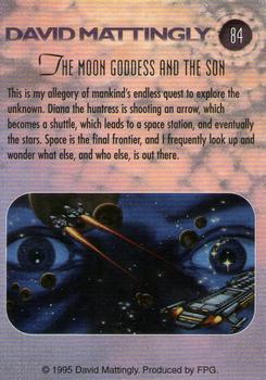 1995 FPG David Mattingly #84 The Moon Goddess and the Sun Back