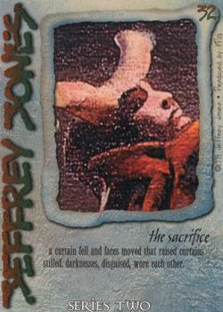 1995 FPG Jeffrey Jones II #32 the sacrifice Back