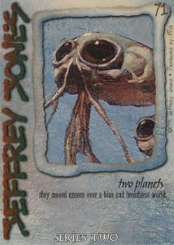 1995 FPG Jeffrey Jones II #71 two planets Back
