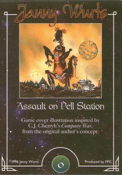 1996 FPG Janny Wurts #6 Assault on Pell Station Back