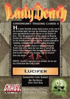 1995 Krome Lady Death 2 #5 Lucifer Back