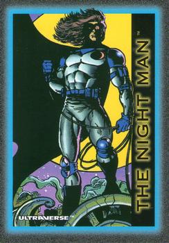 1993 SkyBox Ultraverse #21 The Night Man Front