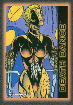 1993 SkyBox Ultraverse #54 Death Dance Front
