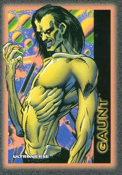1993 SkyBox Ultraverse #59 Gaunt Front
