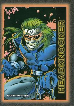 1993 SkyBox Ultraverse #60 Headknocker Front