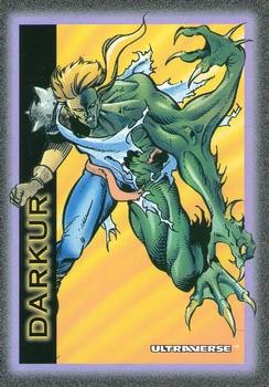 1993 SkyBox Ultraverse #96 Darkur Front