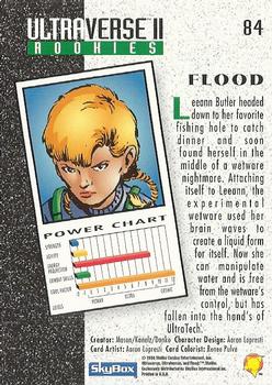 1994 SkyBox Ultraverse II #84 Flood Back