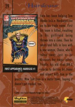 1994 SkyBox Ultraverse Master #29 Hardcase Back