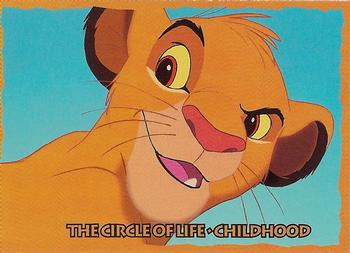 1994 SkyBox The Lion King Series 1 & 2 #77 The Circle of Life - Childhood Front