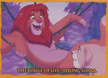 1994 SkyBox The Lion King Series 1 & 2 #79 The Circle of Life - Young Simba Front