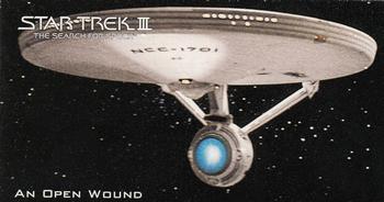 1994 SkyBox Star Trek III The Search for Spock Cinema Collection #01 An Open Wound Front