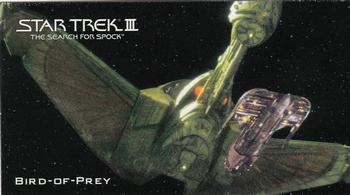 1994 SkyBox Star Trek III The Search for Spock Cinema Collection #03 Bird-of-Prey Front