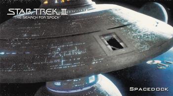 1994 SkyBox Star Trek III The Search for Spock Cinema Collection #06 Spacedock Front
