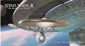 1994 SkyBox Star Trek III The Search for Spock Cinema Collection #31 The Chase is on Front