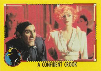 1990 Topps Dick Tracy Movie #37 A Confident Crook Front