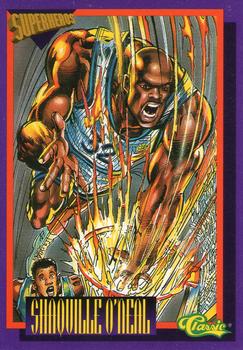 1993 Classic Deathwatch 2000 - Sports Superhero #SS1 Shaquille O'Neal Front