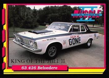 1992 PYQCC Muscle Cards II - King of the Hill II #KH6 1963 Plymouth Belvedere Front