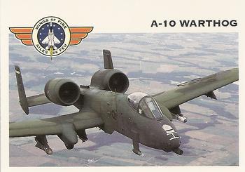 1992 Panini Wings of Fire #3 A-10 Warthog Ground-Attack Plane Front