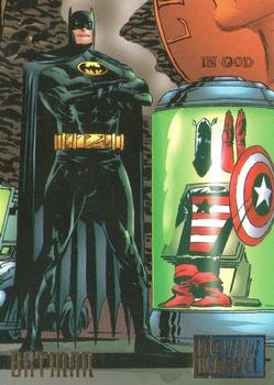 1995 Fleer DC vs. Marvel Comics #17 Batman Front