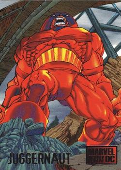 1995 Fleer DC vs. Marvel Comics #34 Juggernaut Front